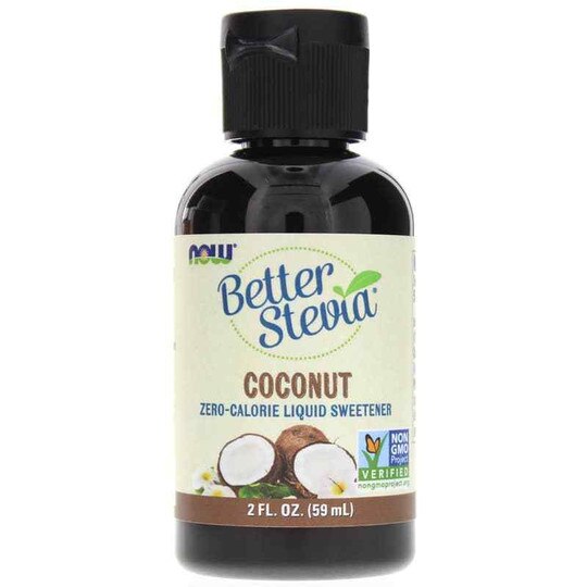 Better Stevia Liquid Sweetener, NOW